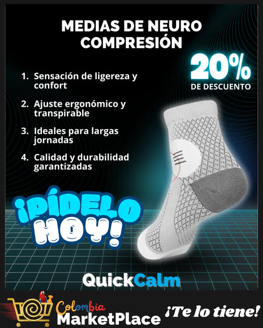 QuickCalm | Medias de neuro compresión