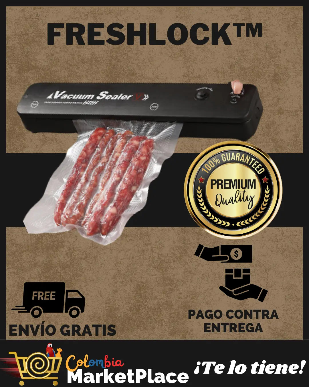 FreshLock | Sella al vacío de manera automática y sin esfuerzo